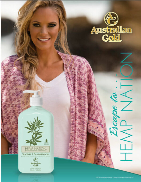 Sel de mer et bois de santal Australian Gold Hemp Nation – Image 2