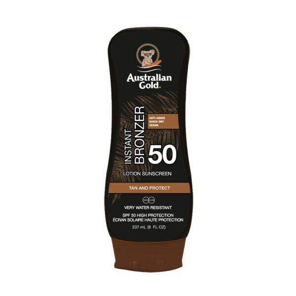 Australian Gold SPF 50 Crème Upside-Down + Bronzer