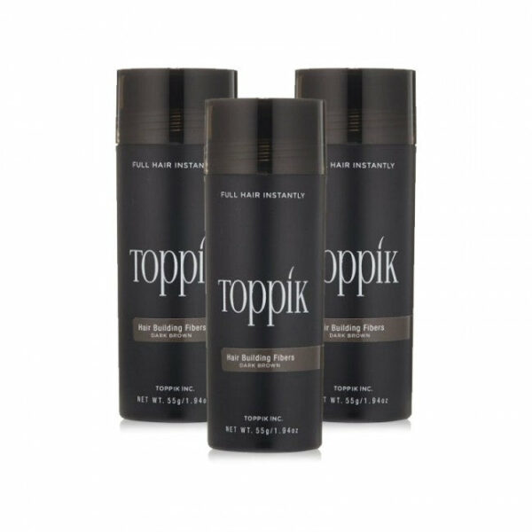 Toppik Triple Kit 55,0 Gr - Brun Foncé